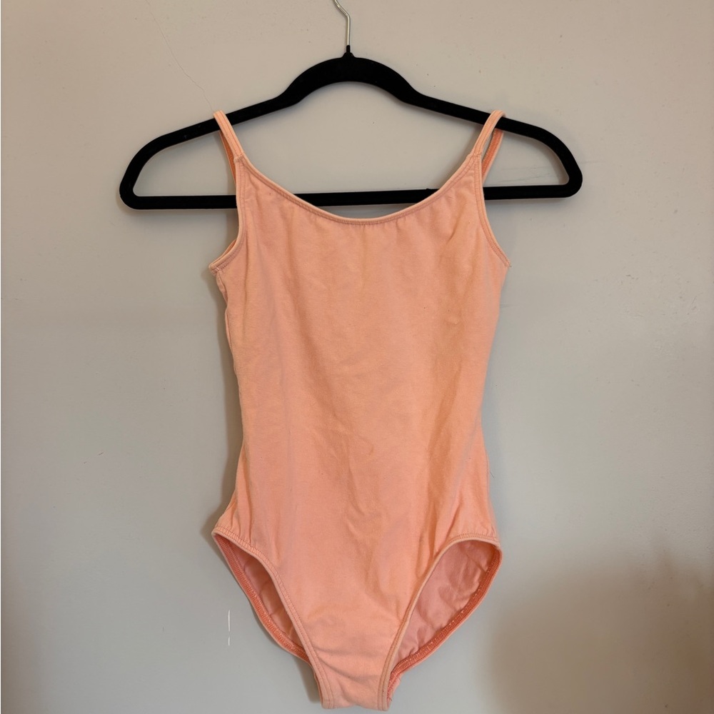 Peach Cotton Leotard